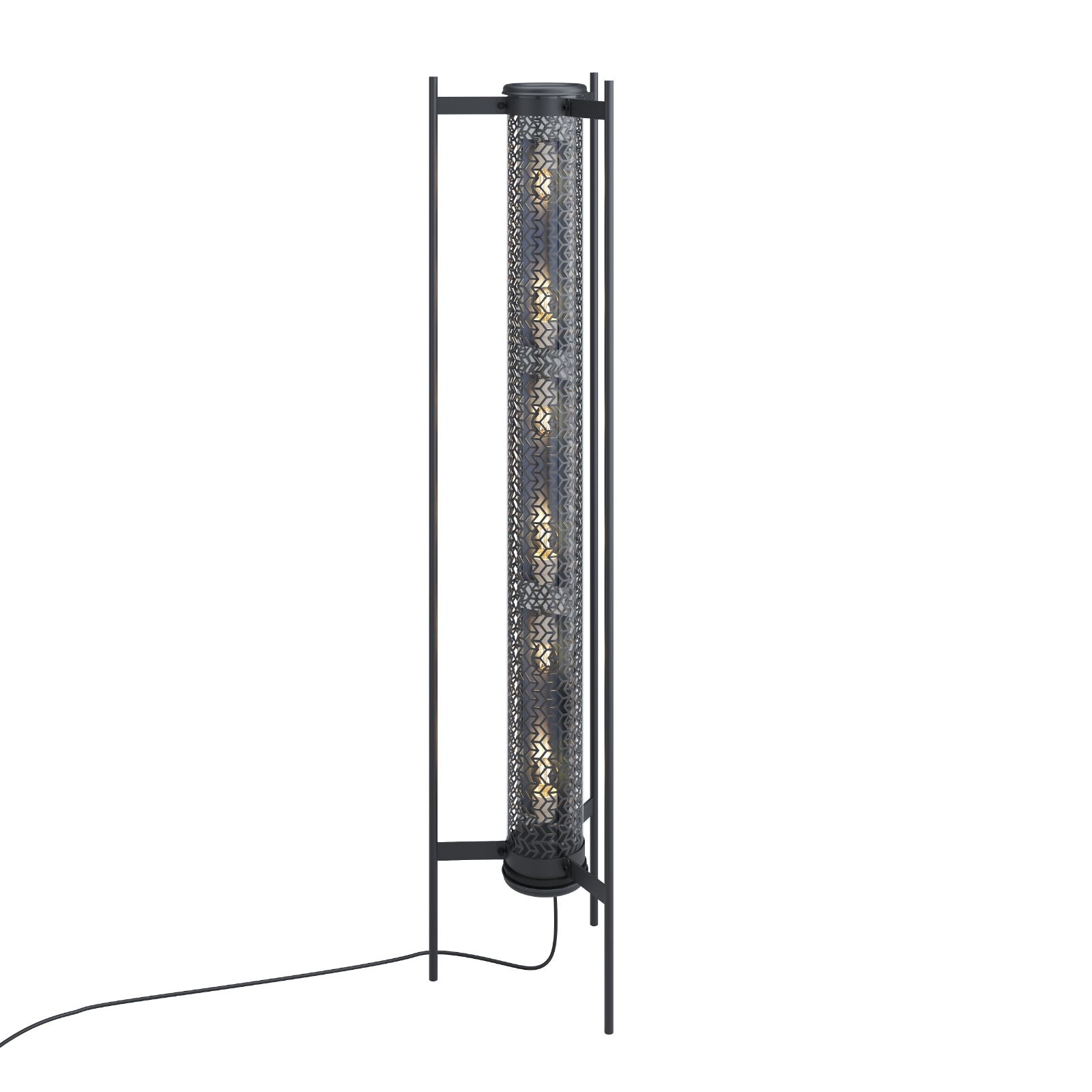 MONCEAU FLOOR Standing Lamp with Decorative Perforated Grid MONCEAU FLOOR Standing Lamp with Decorative Perforated Grid