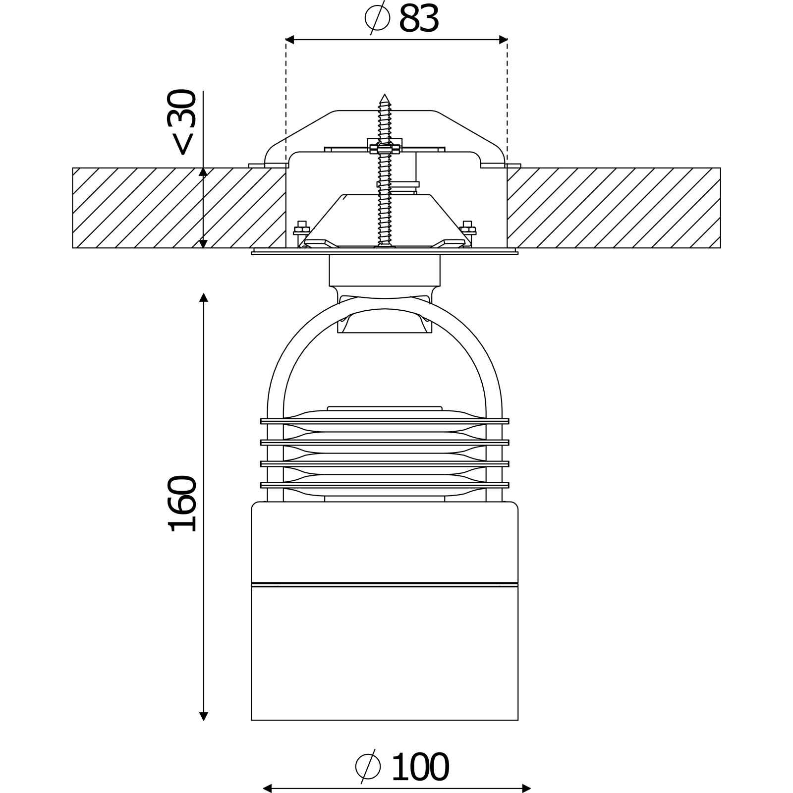 MOD Recessed Deckenspot – Modulares Strahlersystem, Bild 22