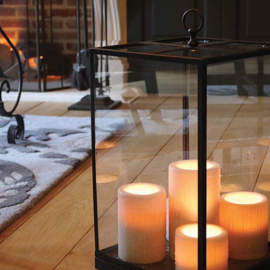 BELLEFO Glazed Box Candle Floor Light, Fig. 7 BELLEFO Glazed Box Candle Floor Light, Fig. 7