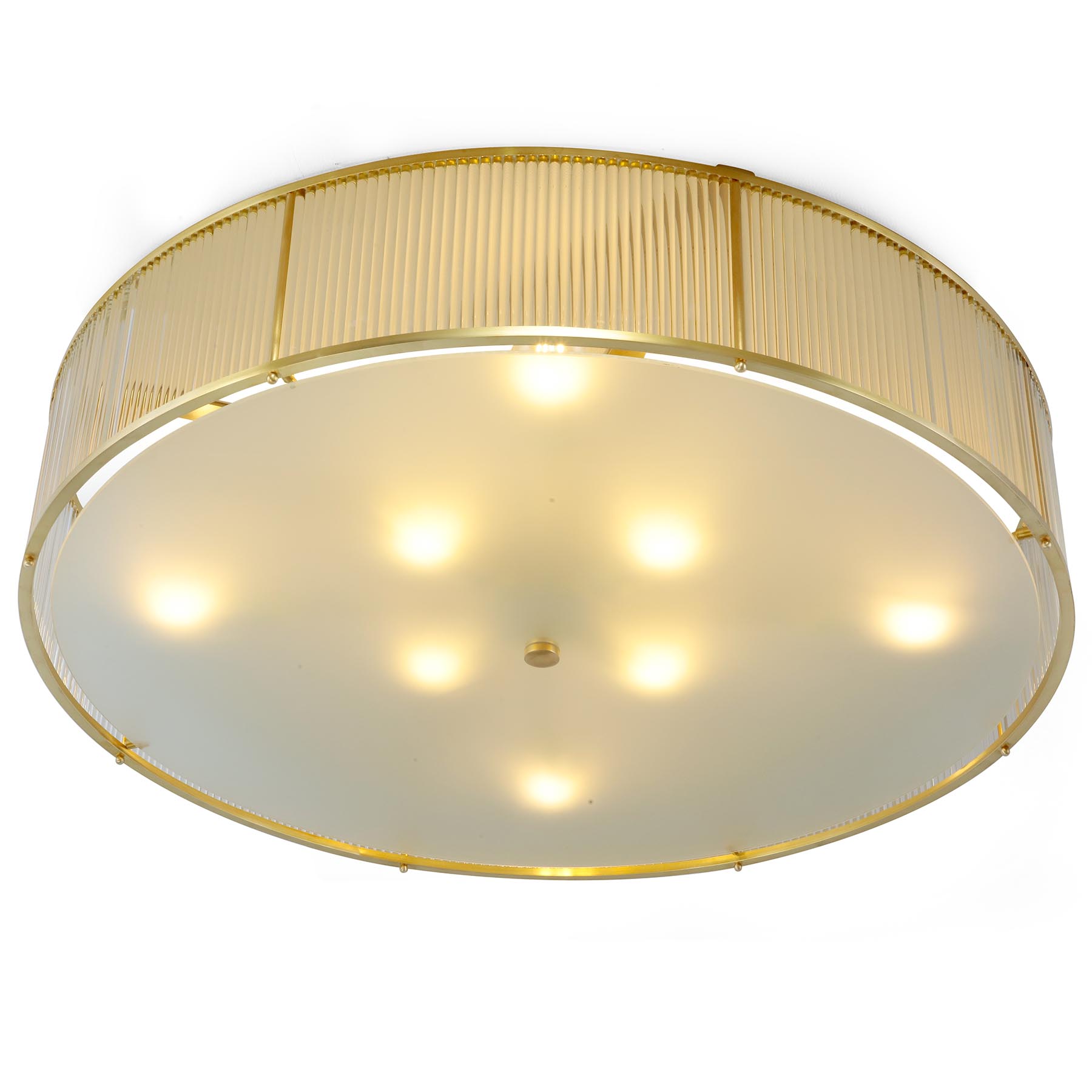 Sehr große, runde Deckenleuchte mit Kristallstäben MIAMI, Ø 90 cm, Bild 7 Sehr große, runde Deckenleuchte mit Kristallstäben MIAMI, Ø 90 cm, Bild 7