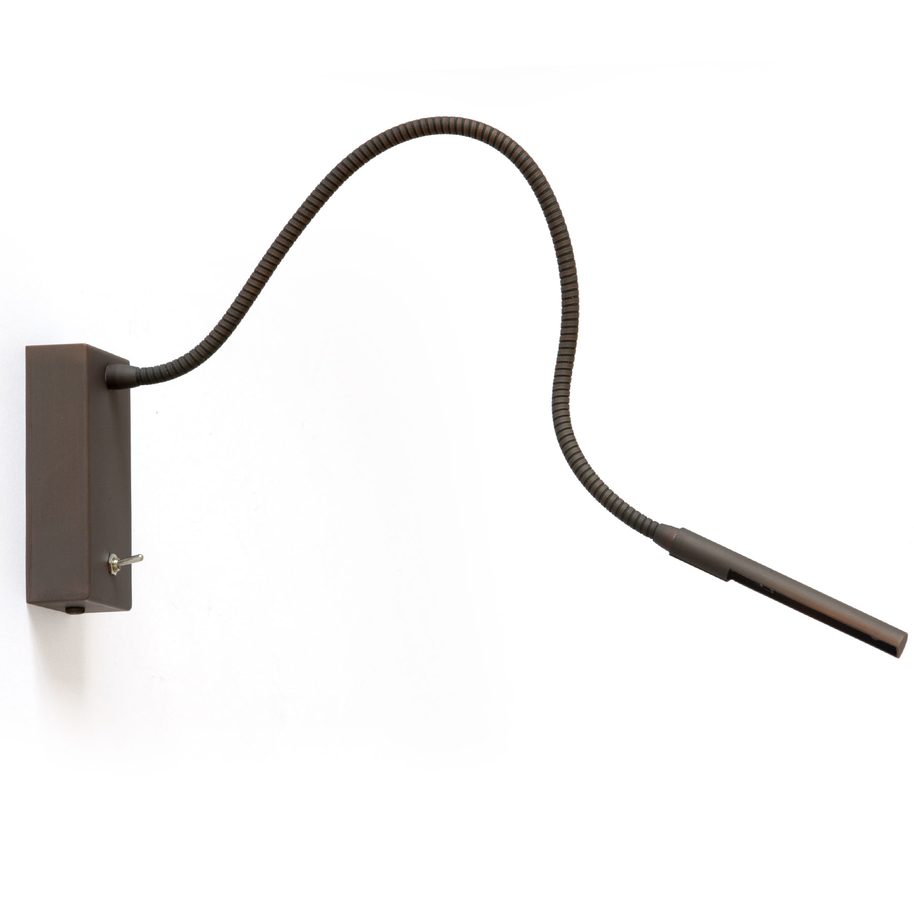 Delicate Reading Lamp for Bedside and Wall with Flexible Arm