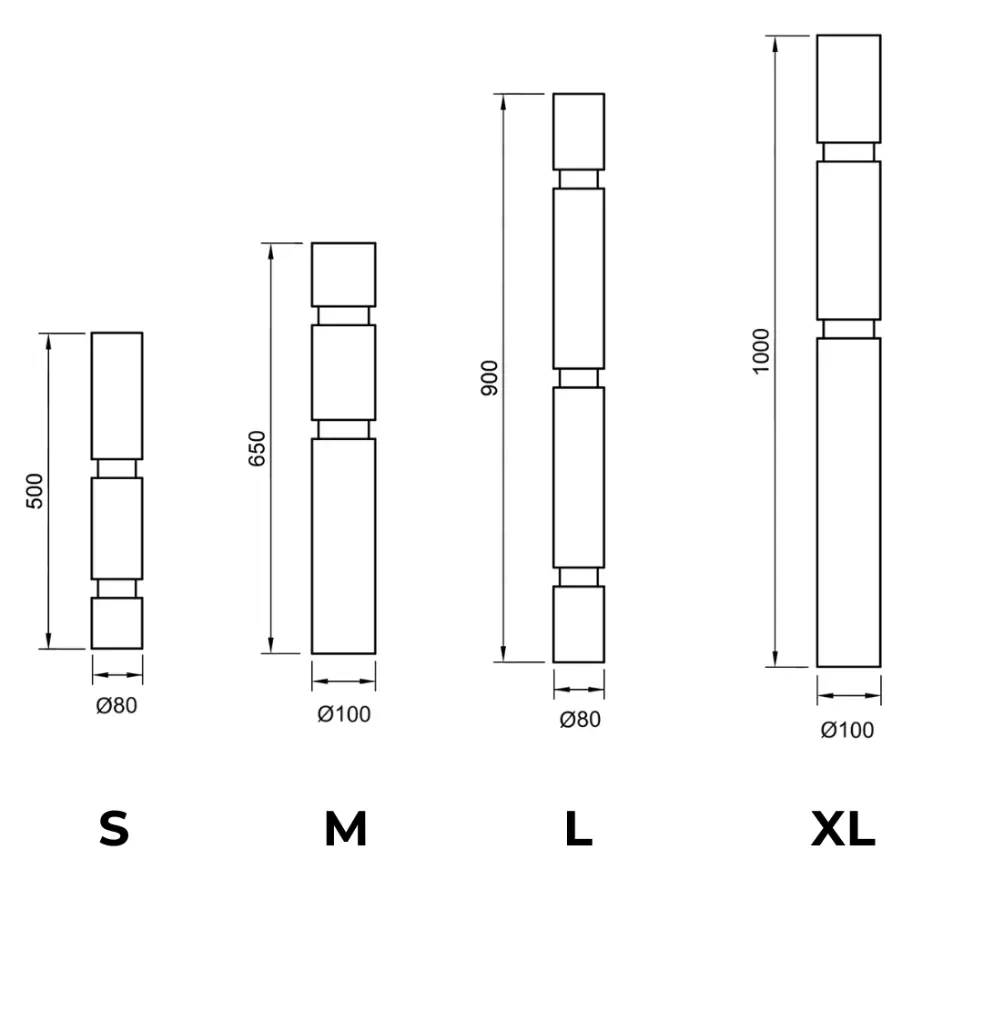 Schmale Glasröhren-Leuchte SAGANO, vier Größen, Bild 23 Schmale Glasröhren-Leuchte SAGANO, vier Größen, Bild 23