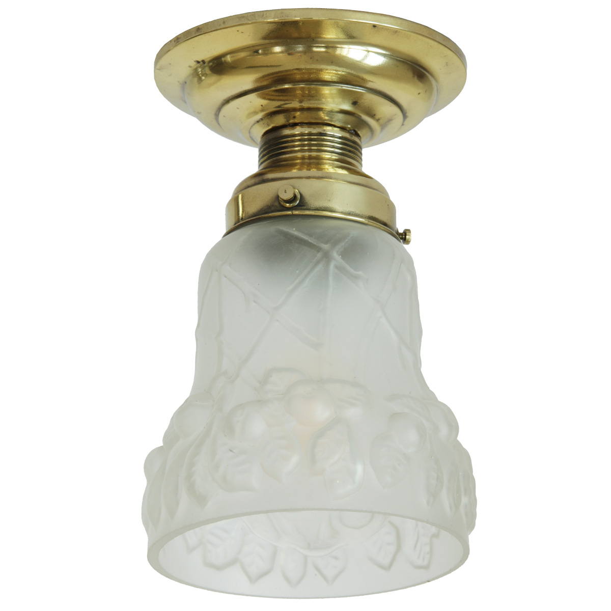 Antique Art Nouveau Ceiling Lamp, ca. 1910 - SOLD Antique Art Nouveau Ceiling Lamp, ca. 1910 - SOLD