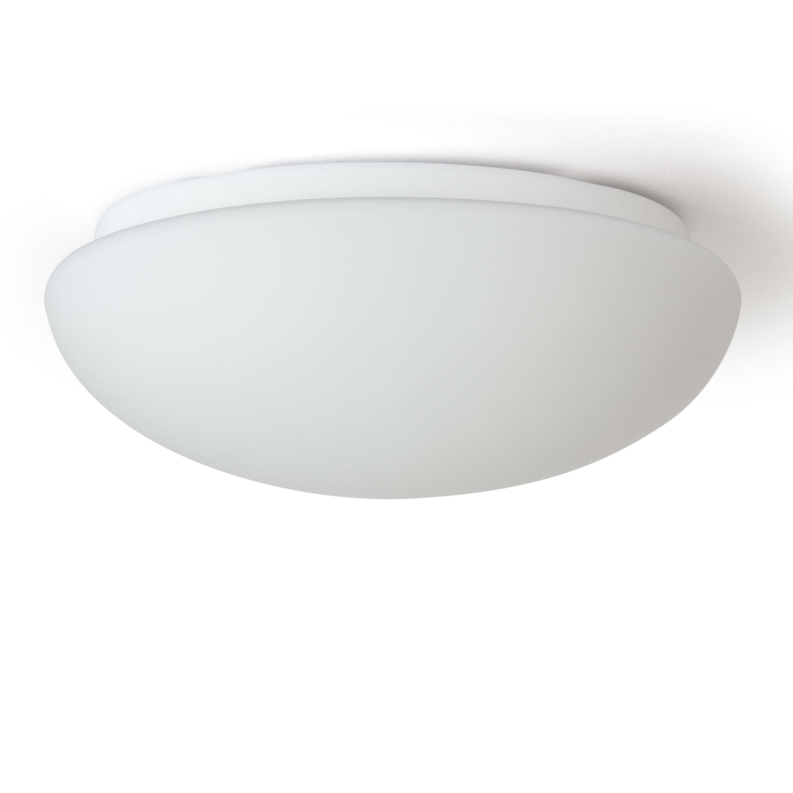 Ovale Deckenleuchte ALVA mit opalem Glasschirm Ovale Deckenleuchte ALVA mit opalem Glasschirm