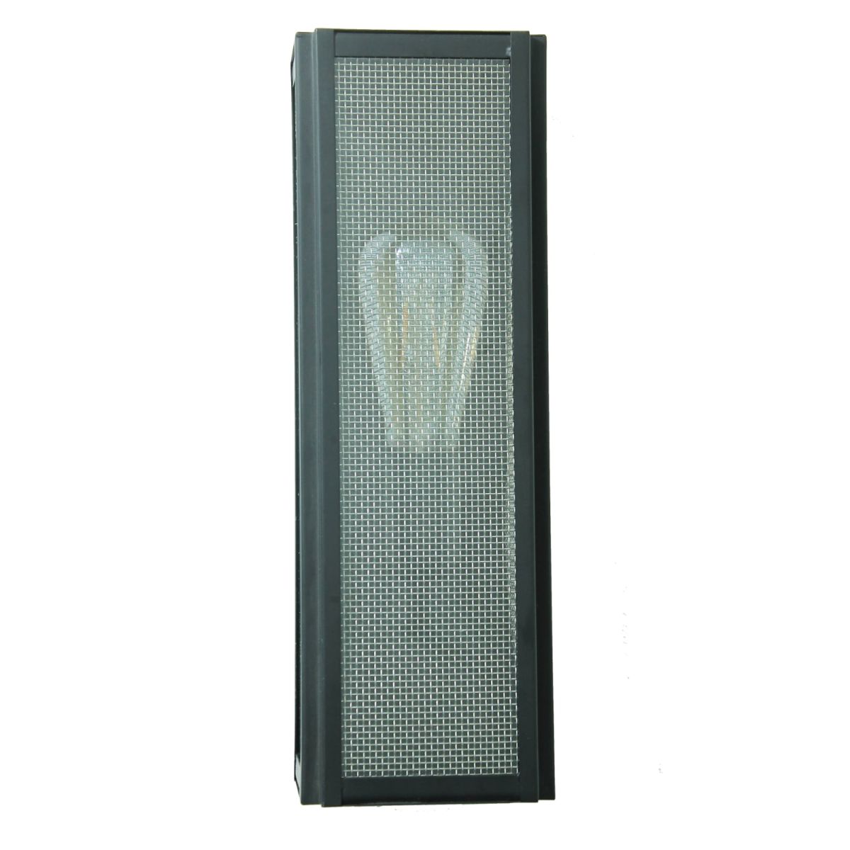 Kasten-Wandleuchte aus Messing mit feinem Gitter, IP44, Bild 3 Kasten-Wandleuchte aus Messing mit feinem Gitter, IP44, Bild 3