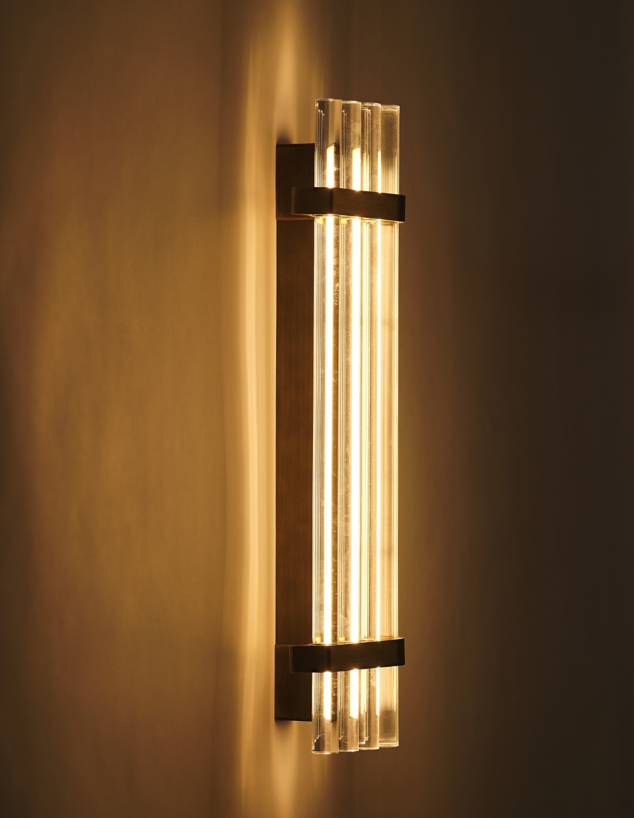 Flache Wandleuchte SEAGULL im Art déco-Stil, Bild 3 Flache Wandleuchte SEAGULL im Art déco-Stil, Bild 3