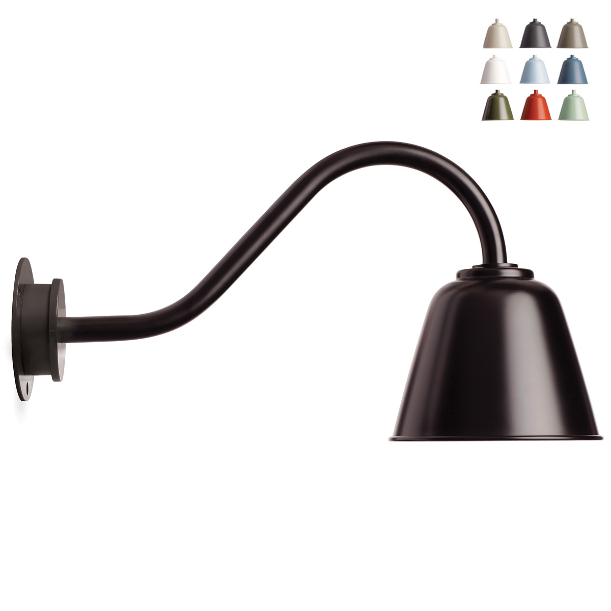 Kleine, zeitlose Wandleuchte BELL in acht Farben Kleine, zeitlose Wandleuchte BELL in acht Farben