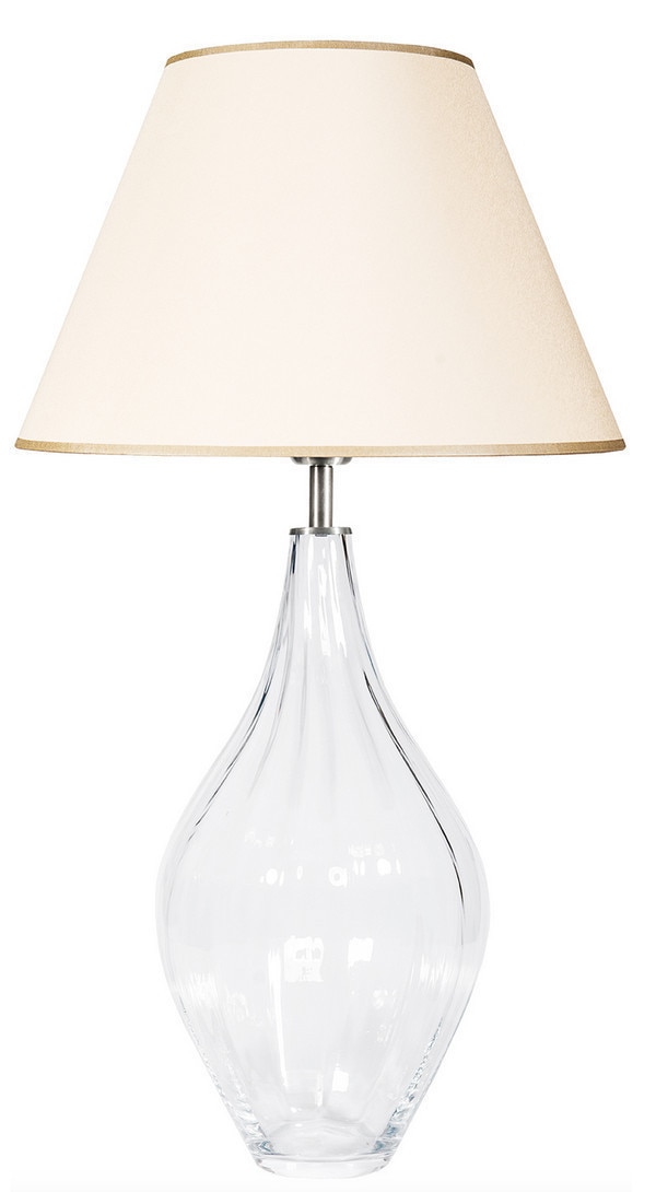 artistical glass vase table lamp BRUNAI