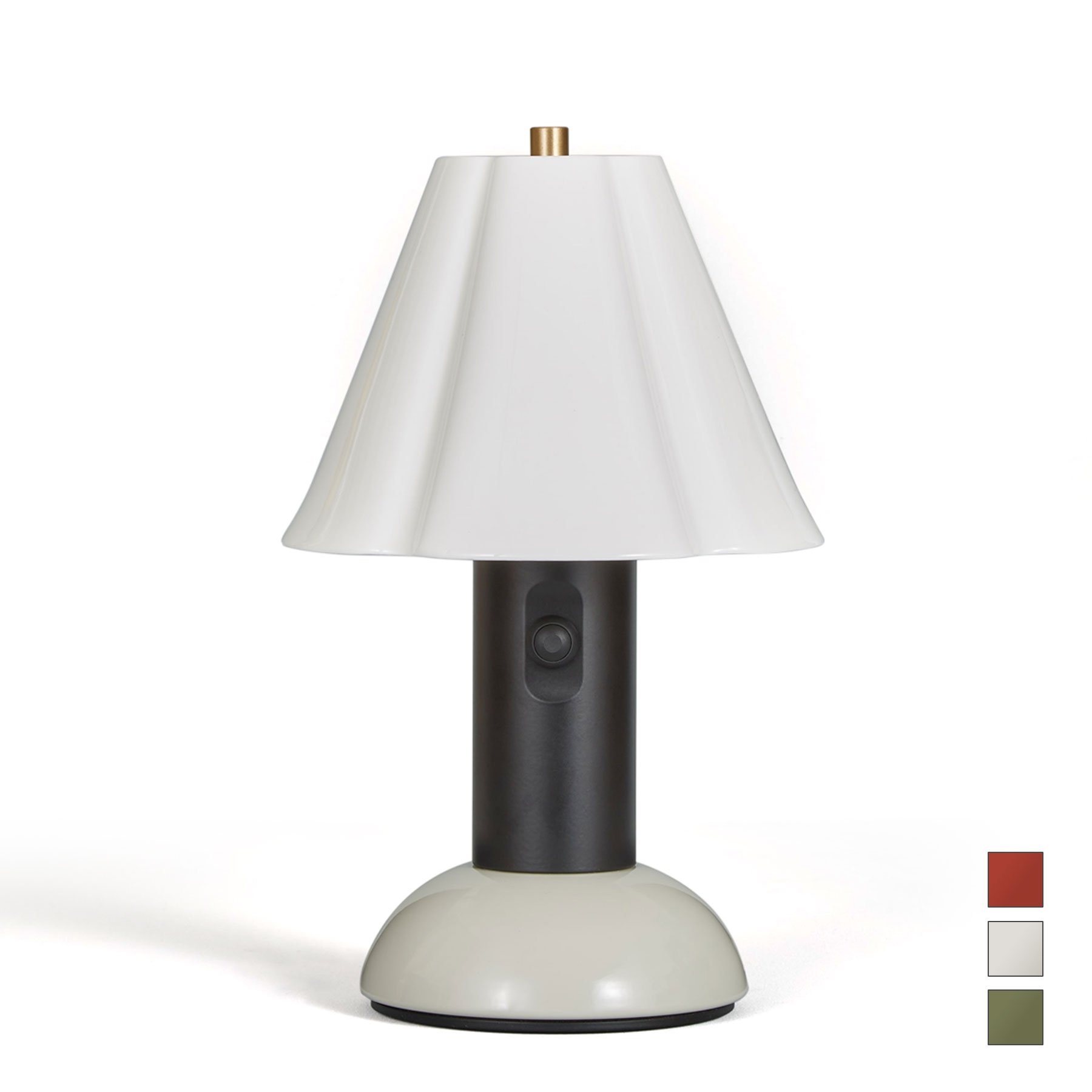 Blossom Portable Table Lamp (USB/battery) with Distinctive Porcelain Shade Blossom Portable Table Lamp (USB/battery) with Distinctive Porcelain Shade