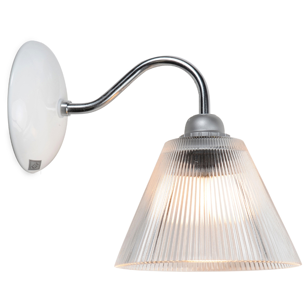 Small wall lamp CIRCUS made of glass and porcelain Small wall lamp CIRCUS made of glass and porcelain