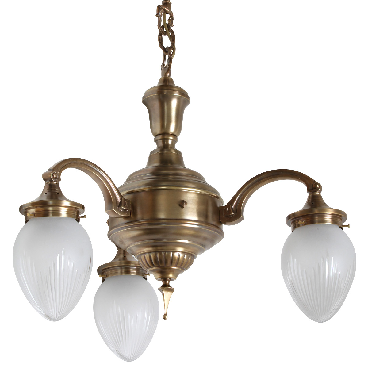 Art Nouveau style pendant light PRESSBURG CH-3