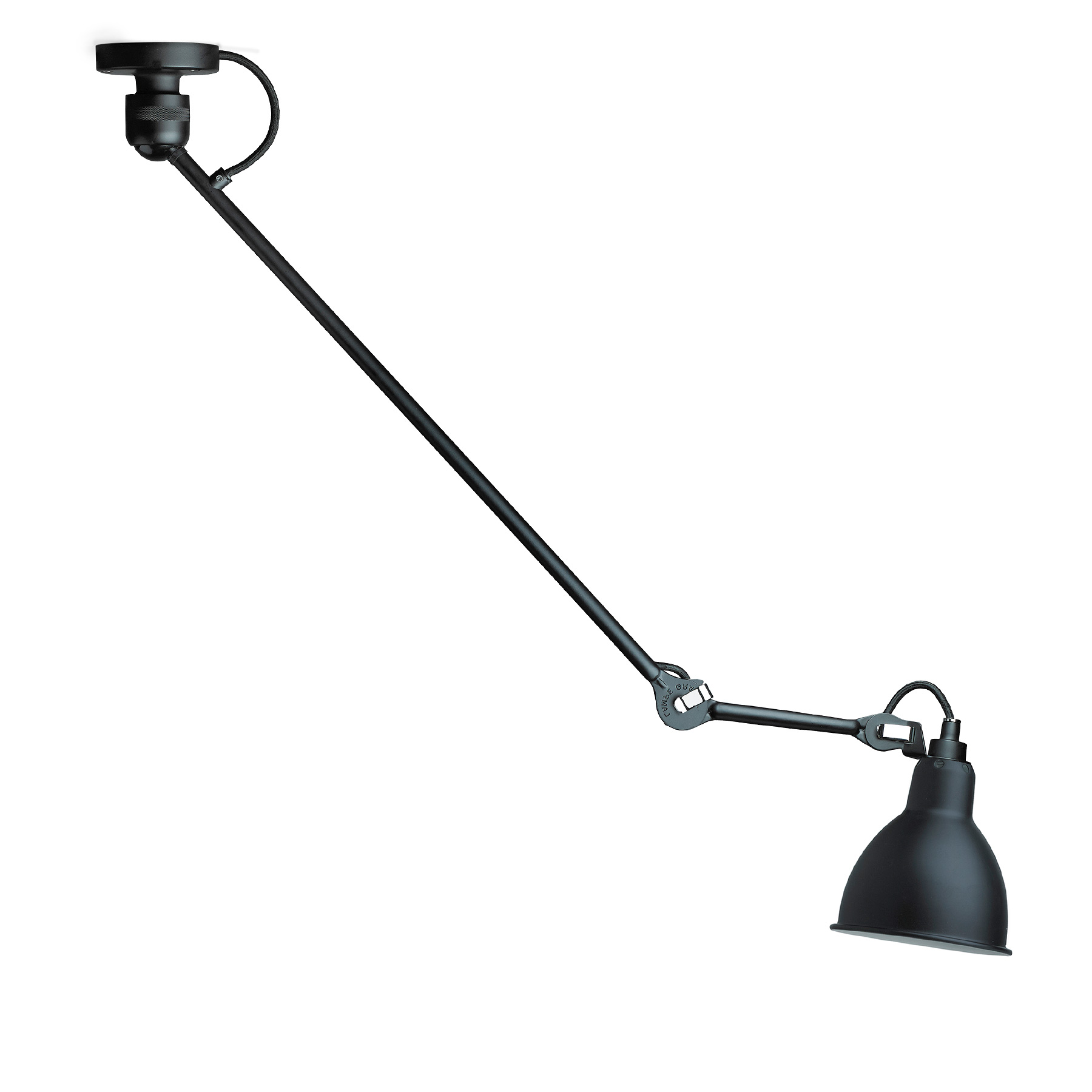 Schwenkbare Gelenk-Deckenleuchte LAMPE GRAS № 304 Schwenkbare Gelenk-Deckenleuchte LAMPE GRAS № 304