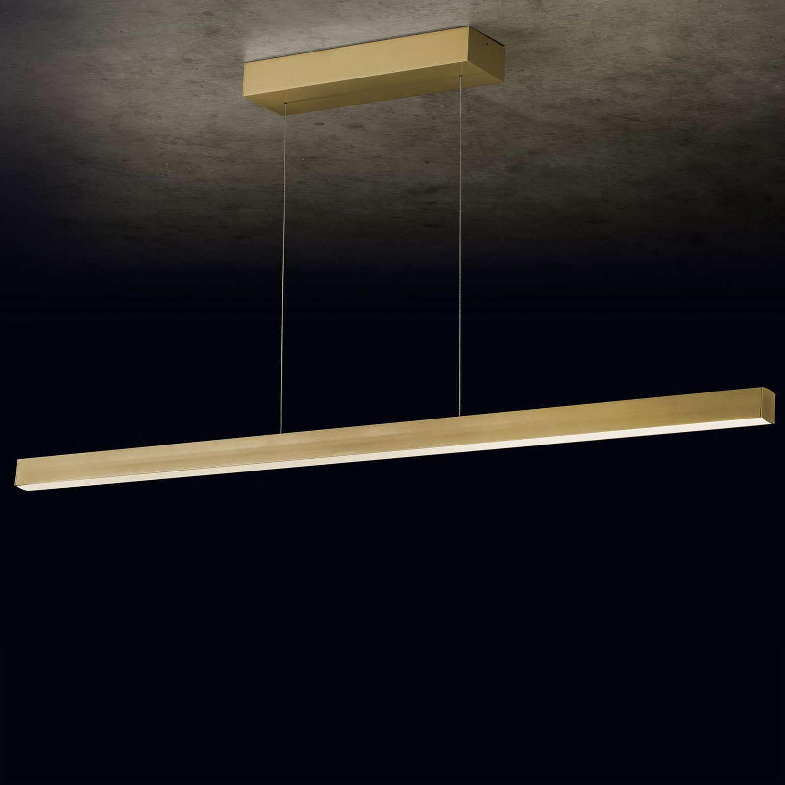 Höhenverstellbare LED-Balken-Hängeleuchte XENA, 90/120/160 cm Höhenverstellbare LED-Balken-Hängeleuchte XENA, 90/120/160 cm