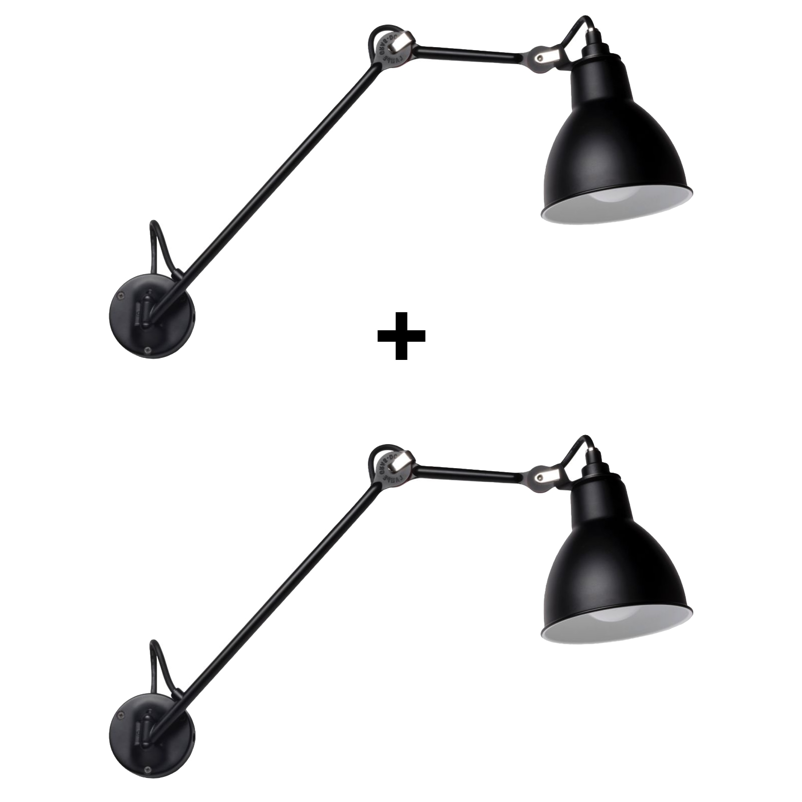 DUO PACK Occasion: 2 x Bathroom Wall Light N° 122 DUO PACK Occasion: 2 x Bathroom Wall Light N° 122