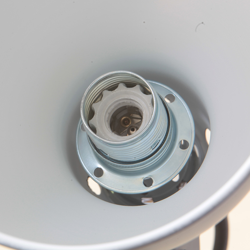 Einstellbare Gelenk-Wandlampe N° 304 mit kurzem Wandarm: Ausgestattet mit hochwertiger E14-Keramikfassung