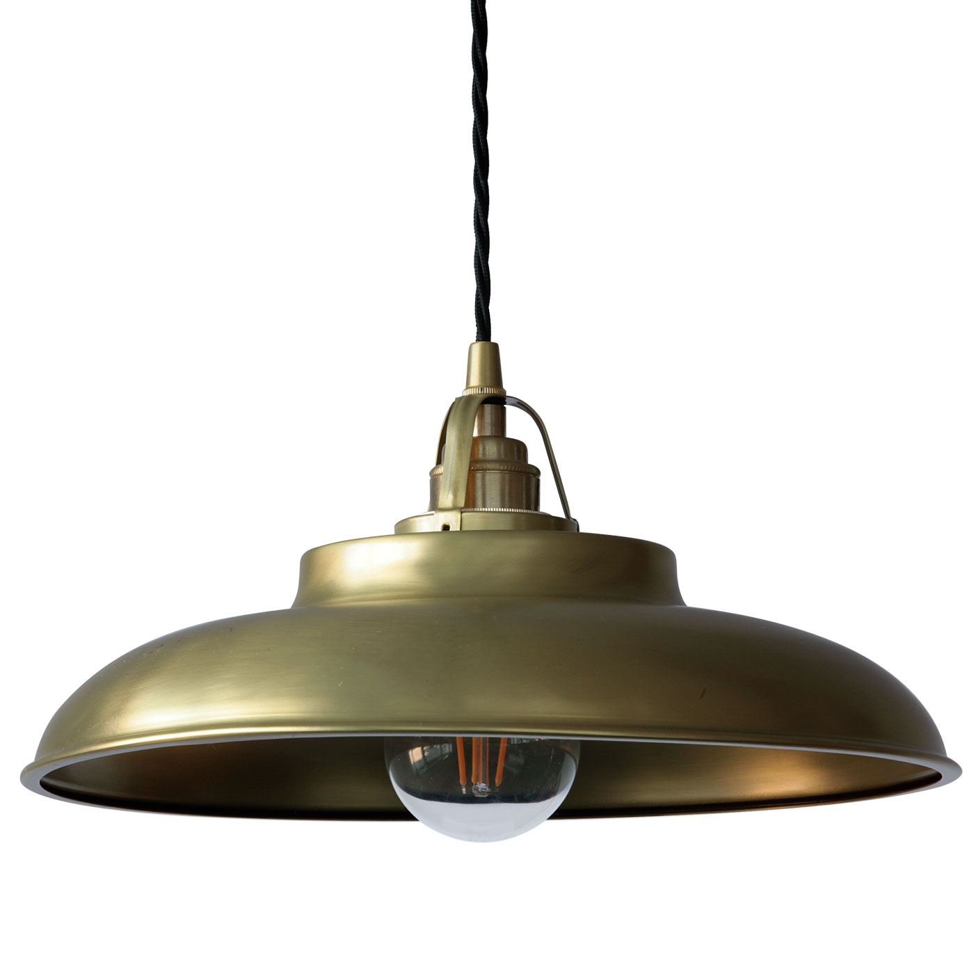 Nostalgic factory light with flat shade Nostalgic factory light with flat shade