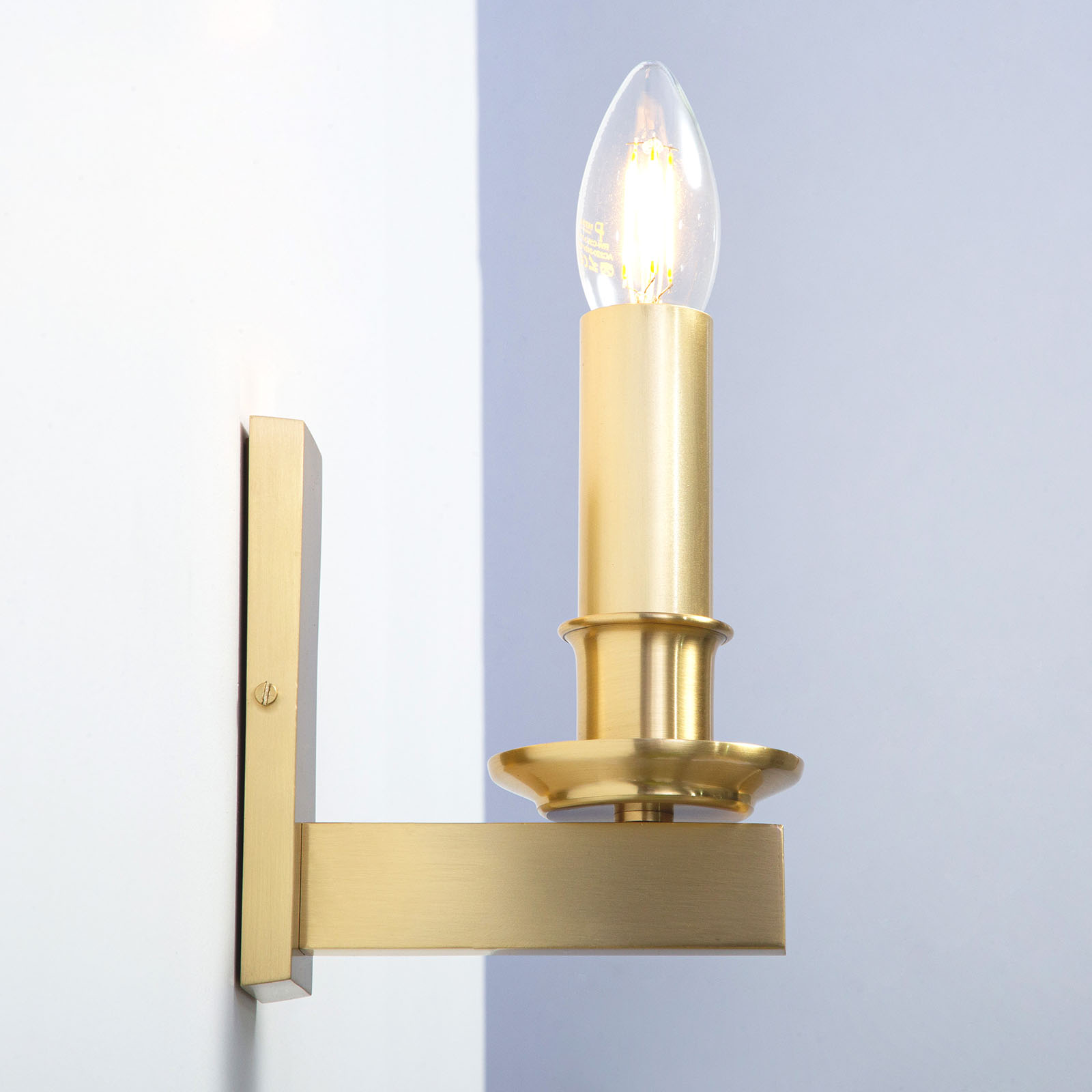 Candle Sconce Made of Solid Brass, Fig. 11 Candle Sconce Made of Solid Brass, Fig. 11