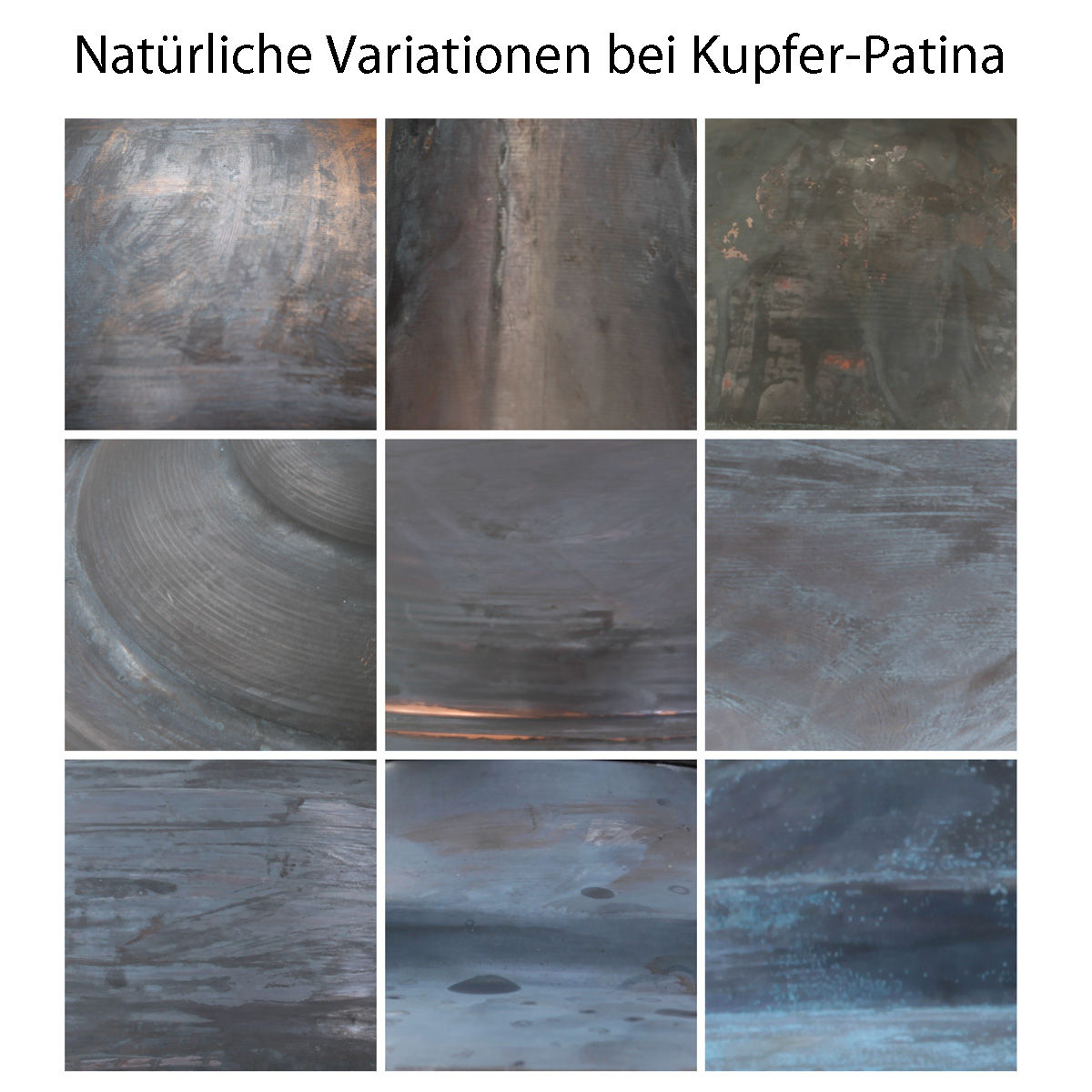 Nostalgische Gelenk-Wandleuchte aus Kupfer DÜSSELDORF: Natürliche Variationen bei Kupfer-Patina