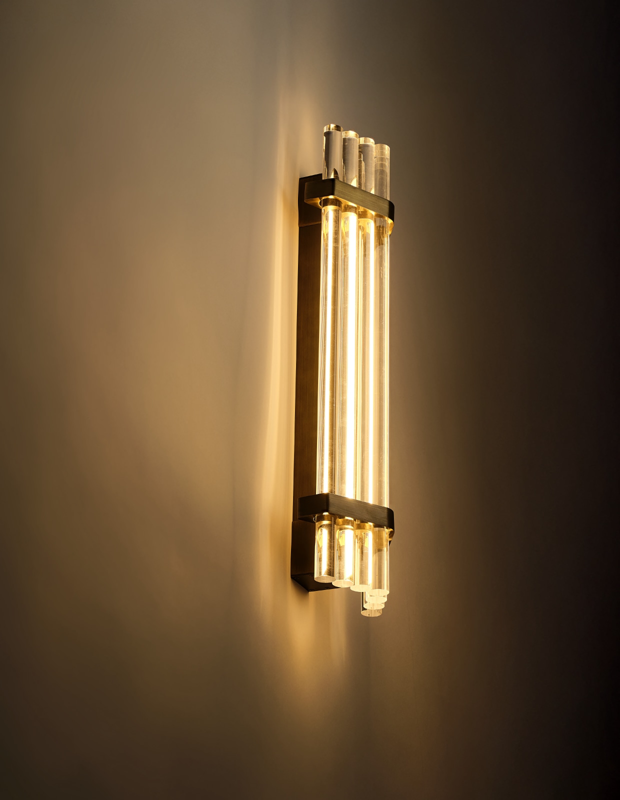 Flache Wandleuchte SEAGULL im Art déco-Stil, Bild 4 Flache Wandleuchte SEAGULL im Art déco-Stil, Bild 4