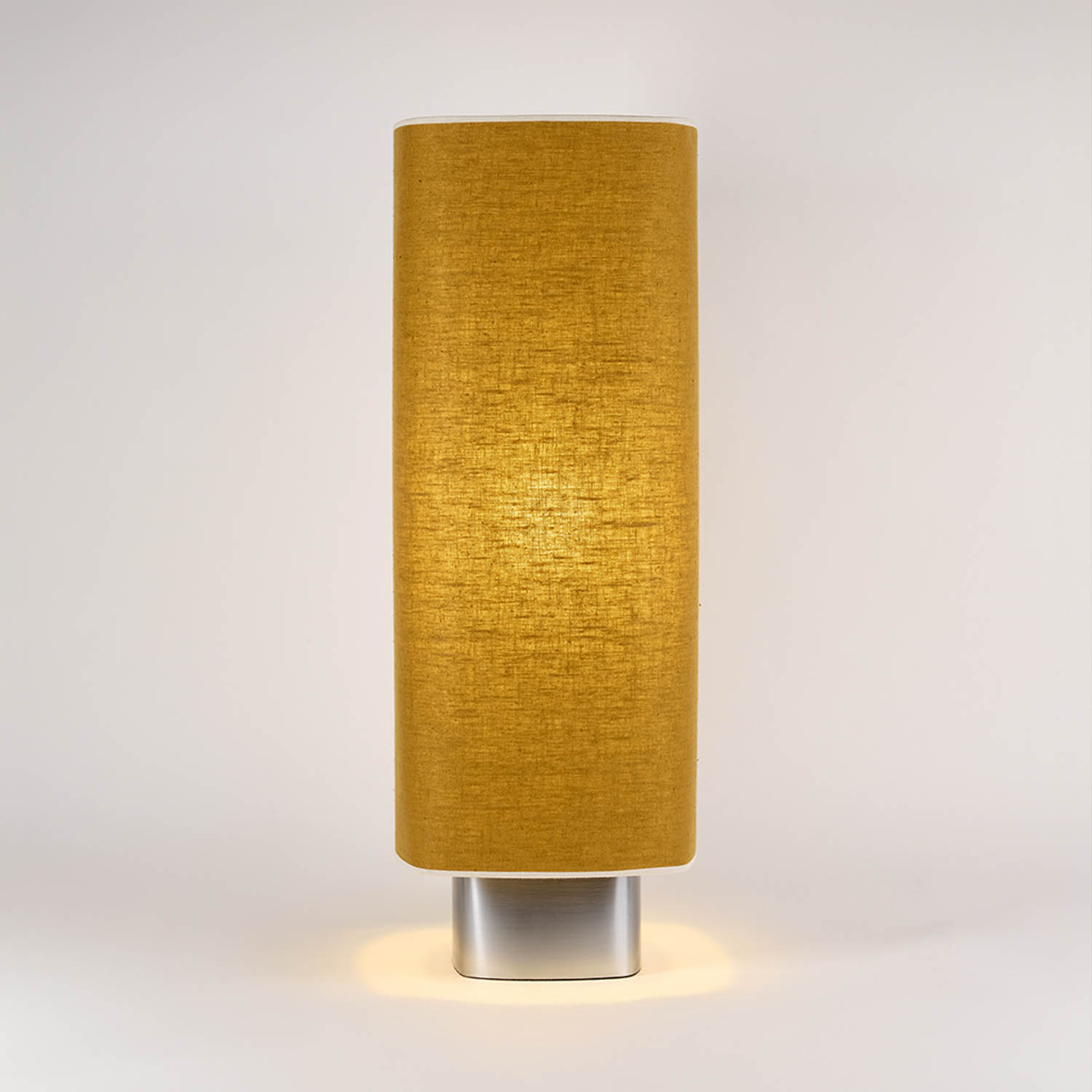 Hohe Mid-Century Stoffschirm-Tischleuchte DOLCE , Bild 5