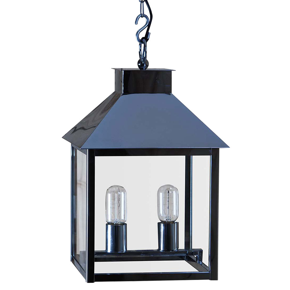 French pendant lantern with roof ANTARES