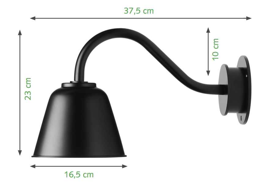 Bild 14: kleines Modell „BELL SHORT“ Kleine, zeitlose Wandleuchte BELL in acht Farben: kleines Modell „BELL SHORT“