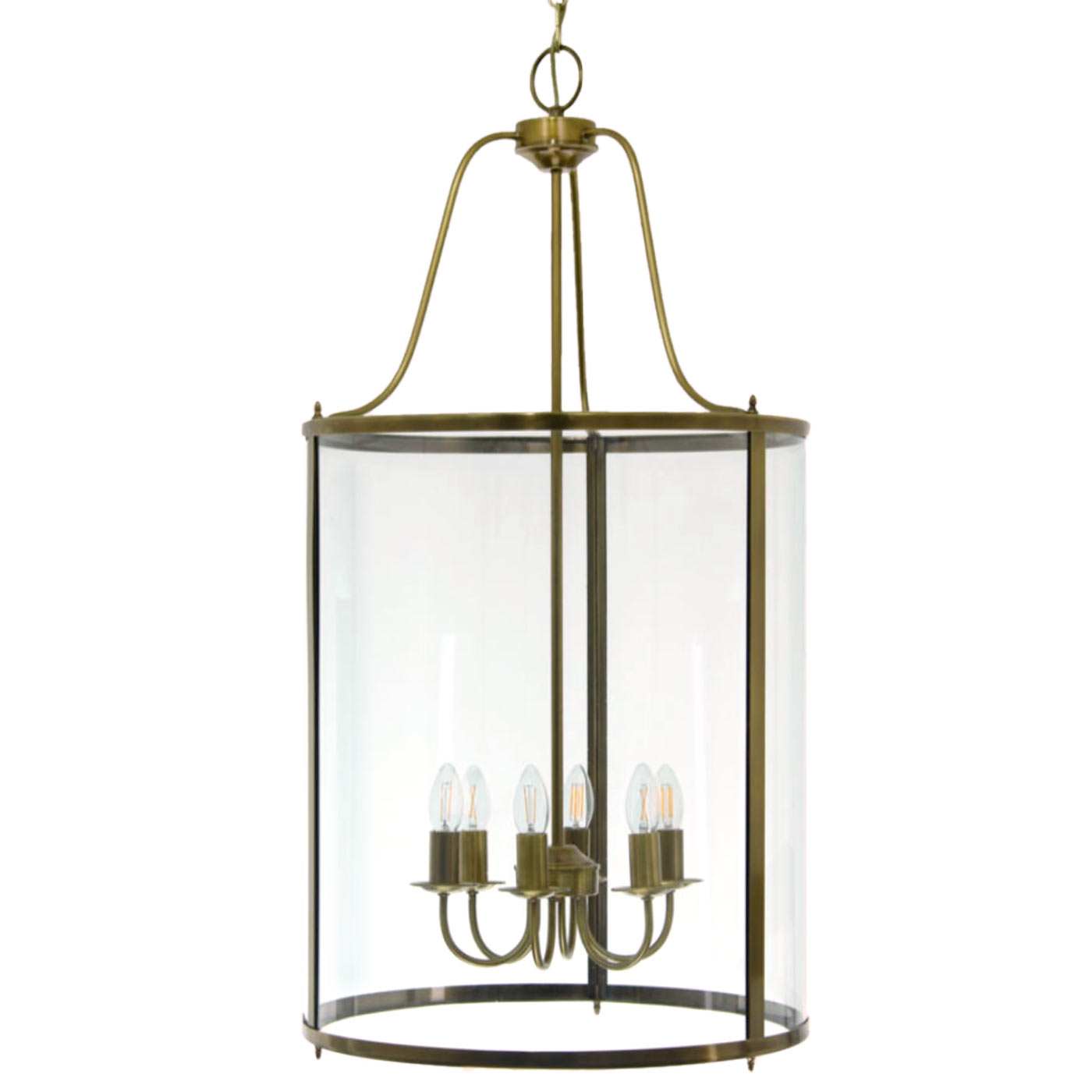 Große Laternen-Hängeleuchte aus Frankreich, Ø 40/50 cm Große Laternen-Hängeleuchte aus Frankreich, Ø 40/50 cm