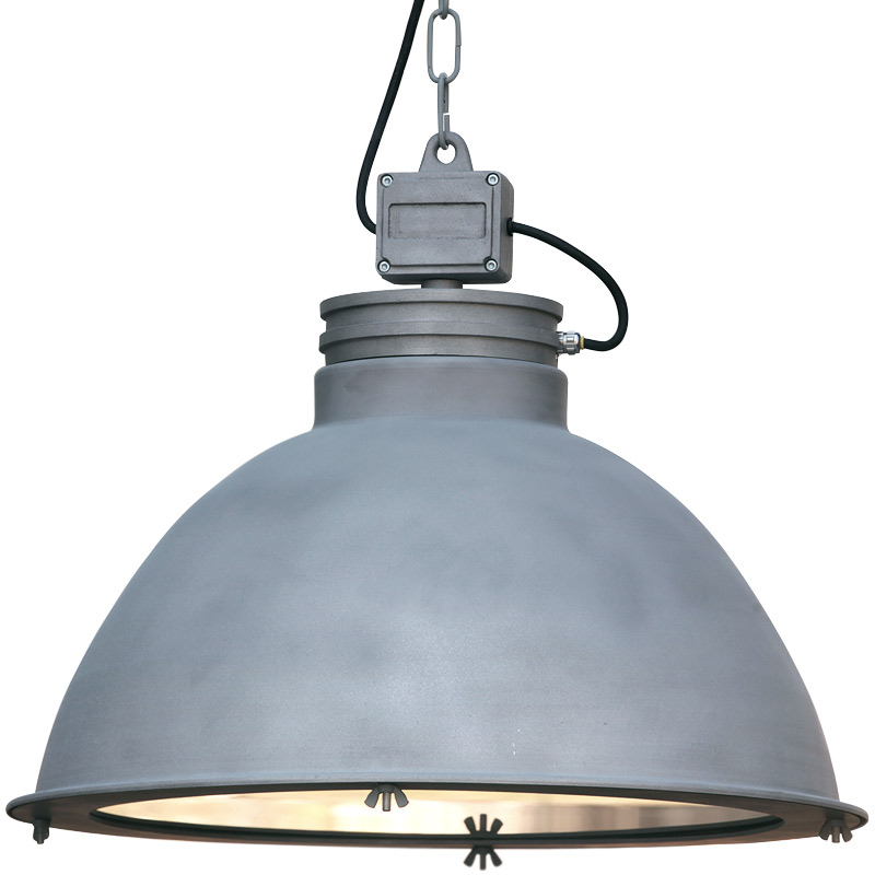 ORE Large industrial loft lamp with glass bottom ORE Large industrial loft lamp with glass bottom