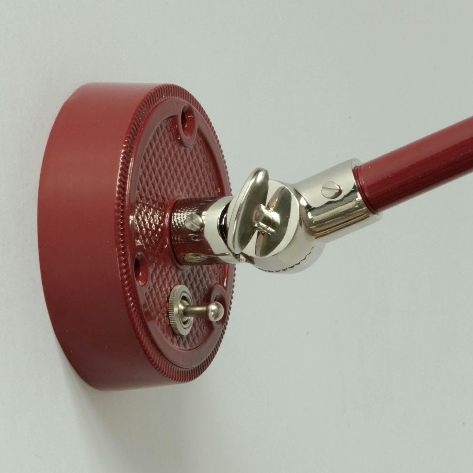 FRANKFURT Jointed Wall Light in Bauhaus Style: RAL 3009