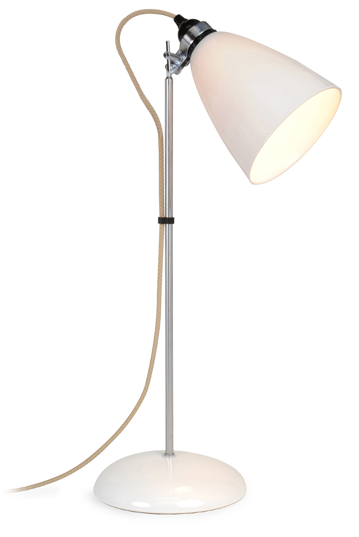 Bone china table lamp HECTOR LARGE