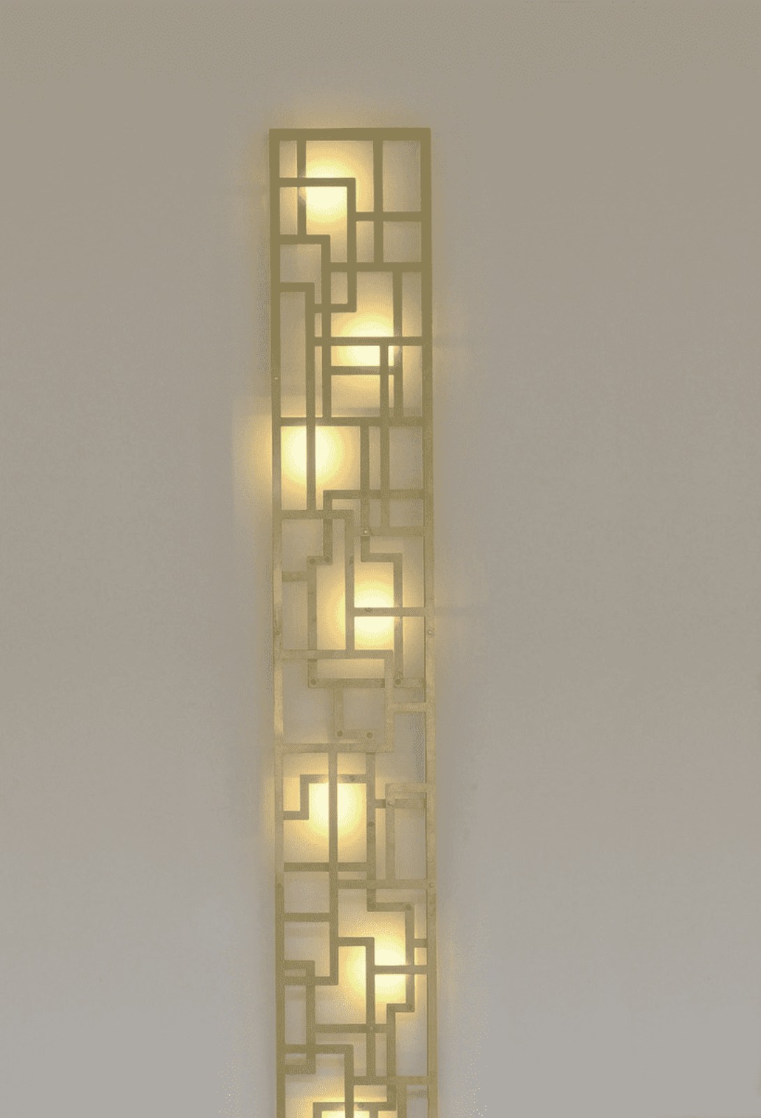 Beleuchtete Wandskulptur nach Kundenwunsch LABYRINTHE