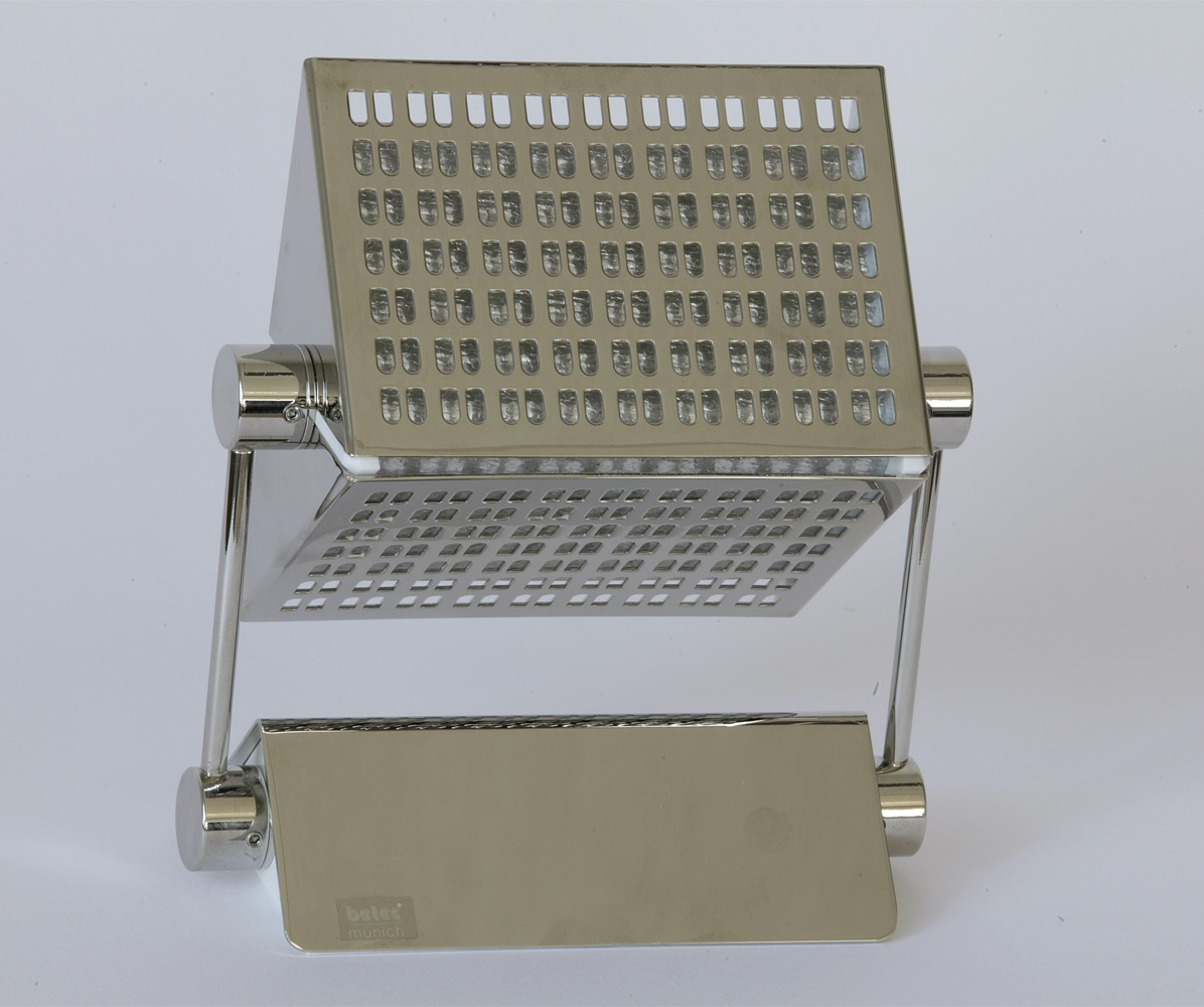 Verstellbarer Art déco-Wandfluter LUXUS, vernickelt, Bild 6 Verstellbarer Art déco-Wandfluter LUXUS, vernickelt, Bild 6