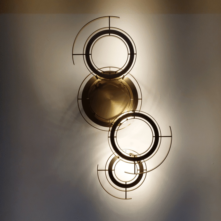 Edle Ringe: Wandleuchte CERCLE