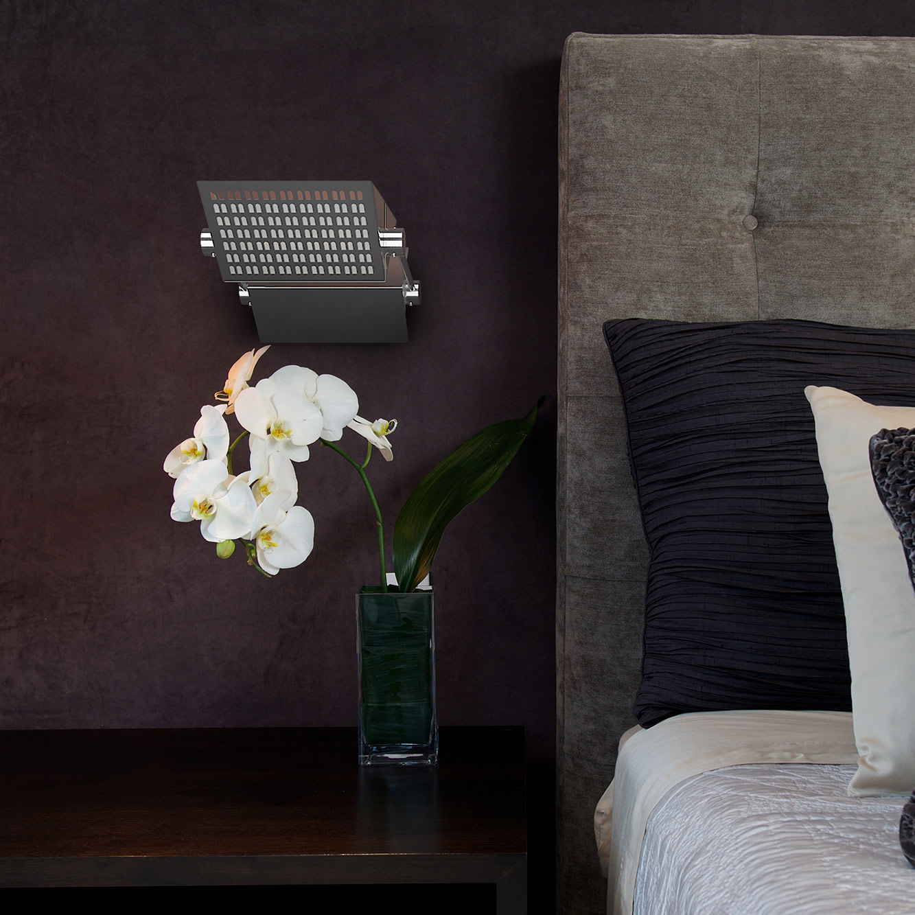 Verstellbarer Art déco-Wandfluter LUXUS, vernickelt, Bild 7 Verstellbarer Art déco-Wandfluter LUXUS, vernickelt, Bild 7