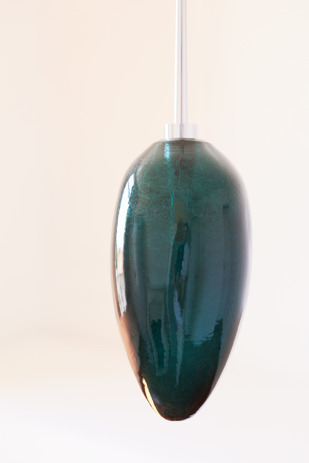 Hängeleuchte GALET 01 mit farbigem Zapfenglas , Bild 9 Hängeleuchte GALET 01 mit farbigem Zapfenglas , Bild 9