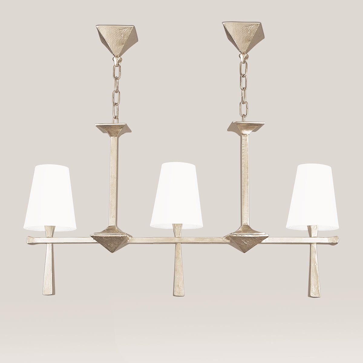 Balken-Hängeleuchte aus Bronzeguss PABLO (drei Größen) Balken-Hängeleuchte aus Bronzeguss PABLO (drei Größen)