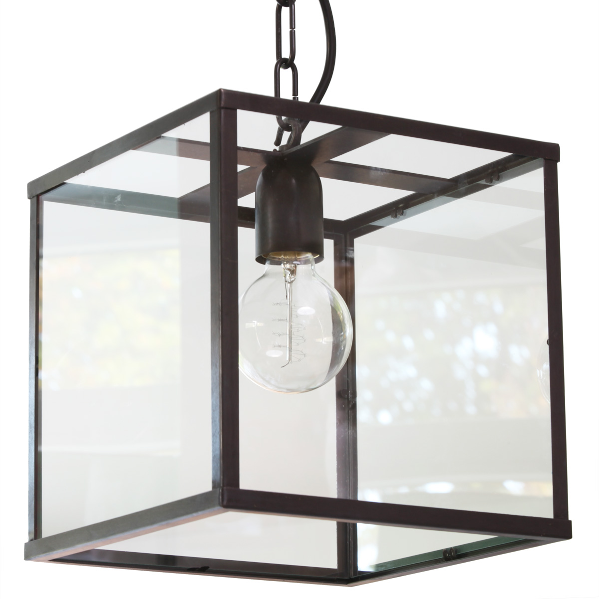 VITRINE Kleine Glaskasten-Hängeleuchte VITRINE Kleine Glaskasten-Hängeleuchte