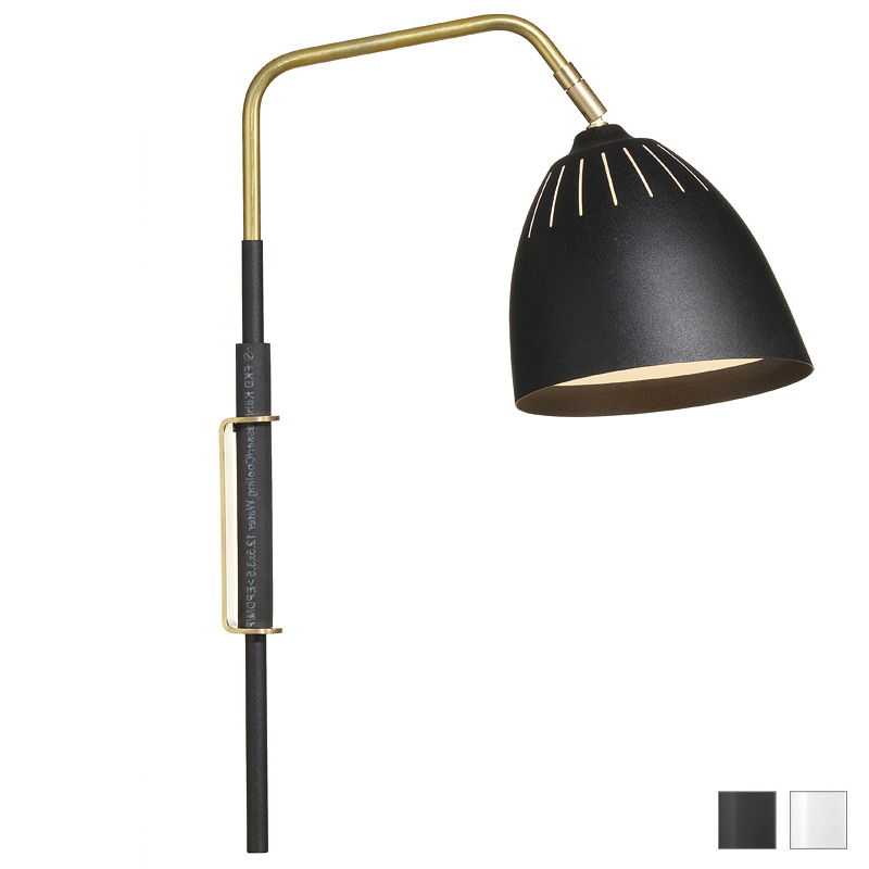 Swivel modern wall light LEAN from Sweden