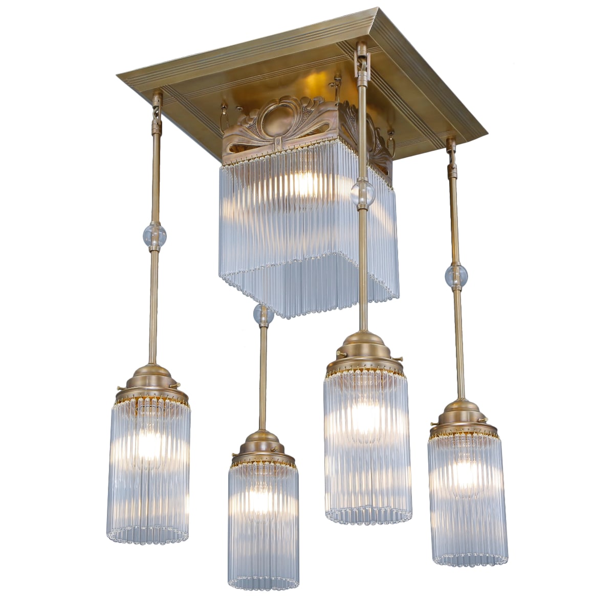 Stile Floreale-Kristallglas-Deckenleuchte VENEZIA 46 x 40 cm Stile Floreale-Kristallglas-Deckenleuchte VENEZIA 46 x 40 cm