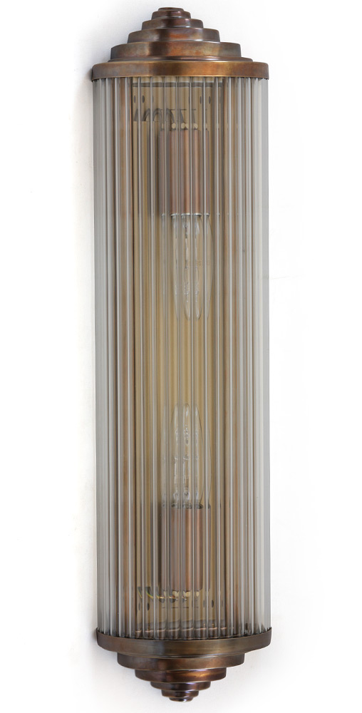 Art Déco Glass rod wall light PETIO I