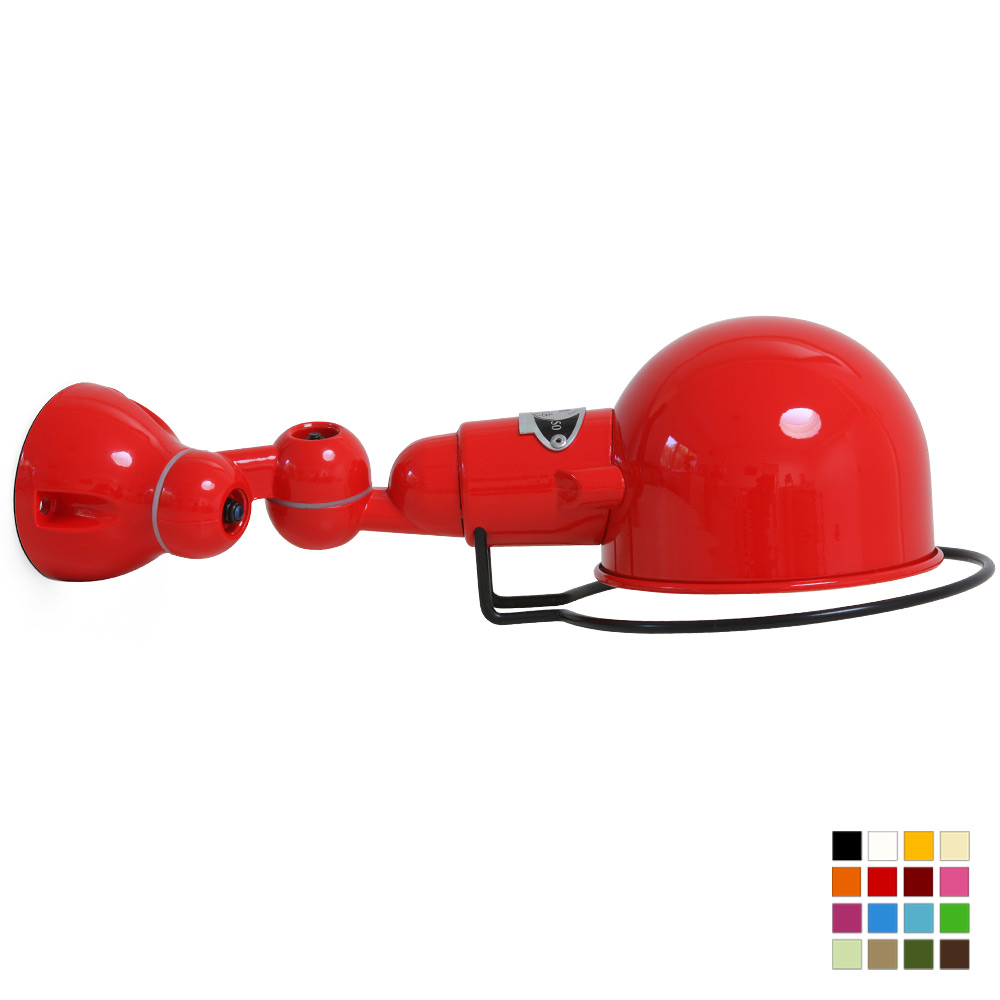 Small joint wall lamp SIGNAL with hemispherical reflector Small joint wall lamp SIGNAL with hemispherical reflector