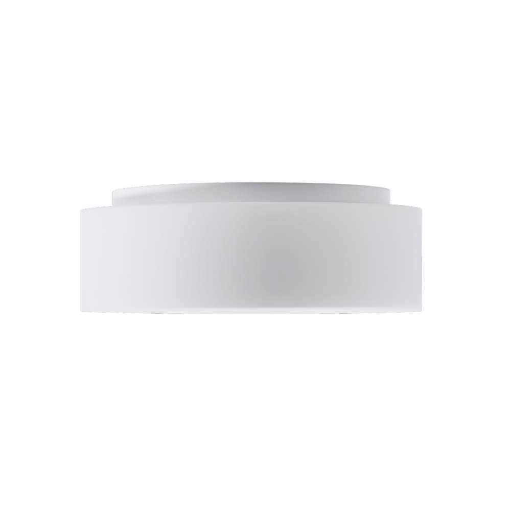 Schlichte Scheibe: Deckenleuchte Opalglas ERIK, Ø 34 bis 54 cm: Durchmesser 34 cm (S)