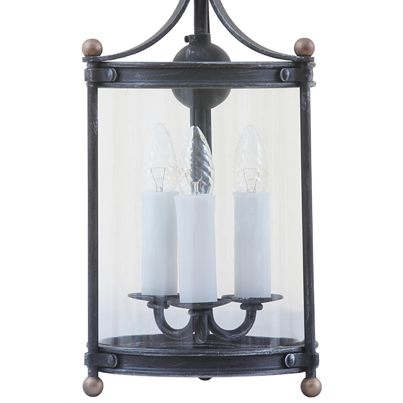 HL 2452-I Kleine runde Glasmantel-Laterne HL 2452-I Kleine runde Glasmantel-Laterne