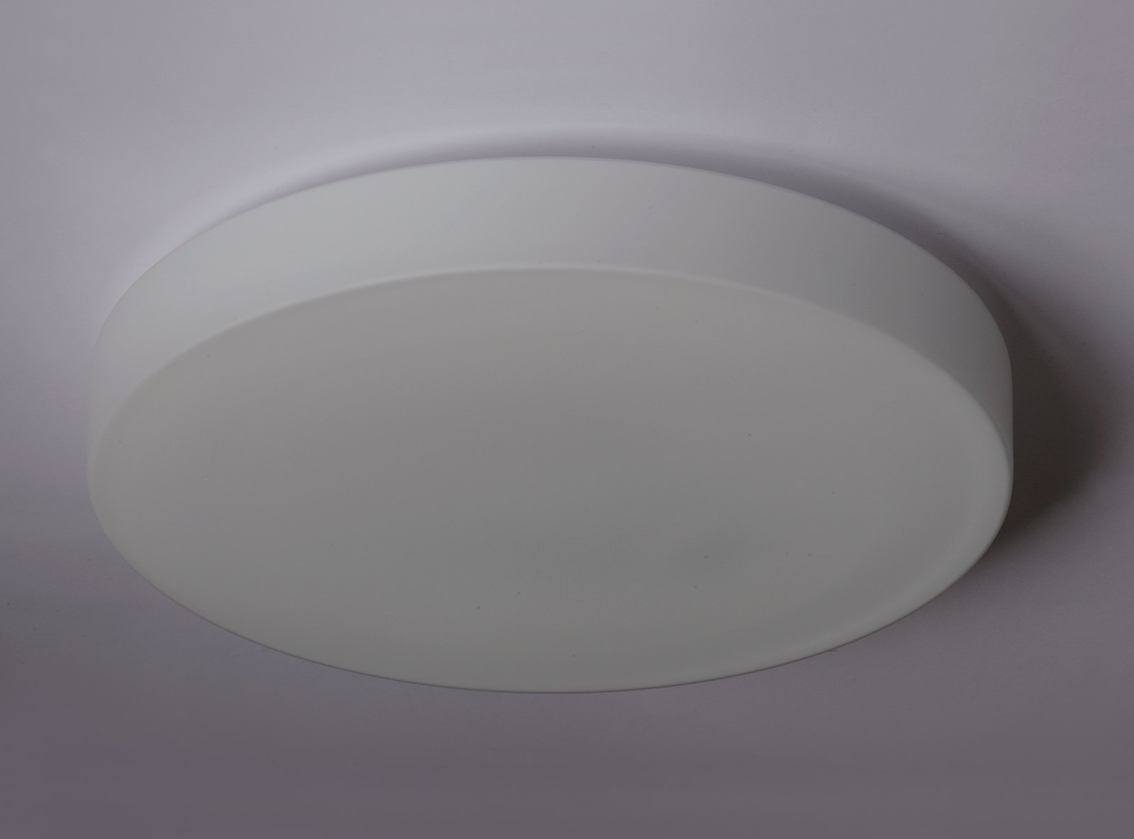 Schlichte, runde Opalglas-Deckenleuchte ELISA, Ø 25 bis 60 cm: Deckenleuchte mit knapp 60 cm Durchmesser (XXL)
