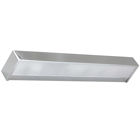 Fig. 9: Bad-Wandleuchte und Spiegelleuchte (hier mit 60 cm Breite) QUAD Mirror wall light for bathrooms, widths from 15 to 150 cm: Bad-Wandleuchte und Spiegelleuchte (hier mit 60 cm Breite)