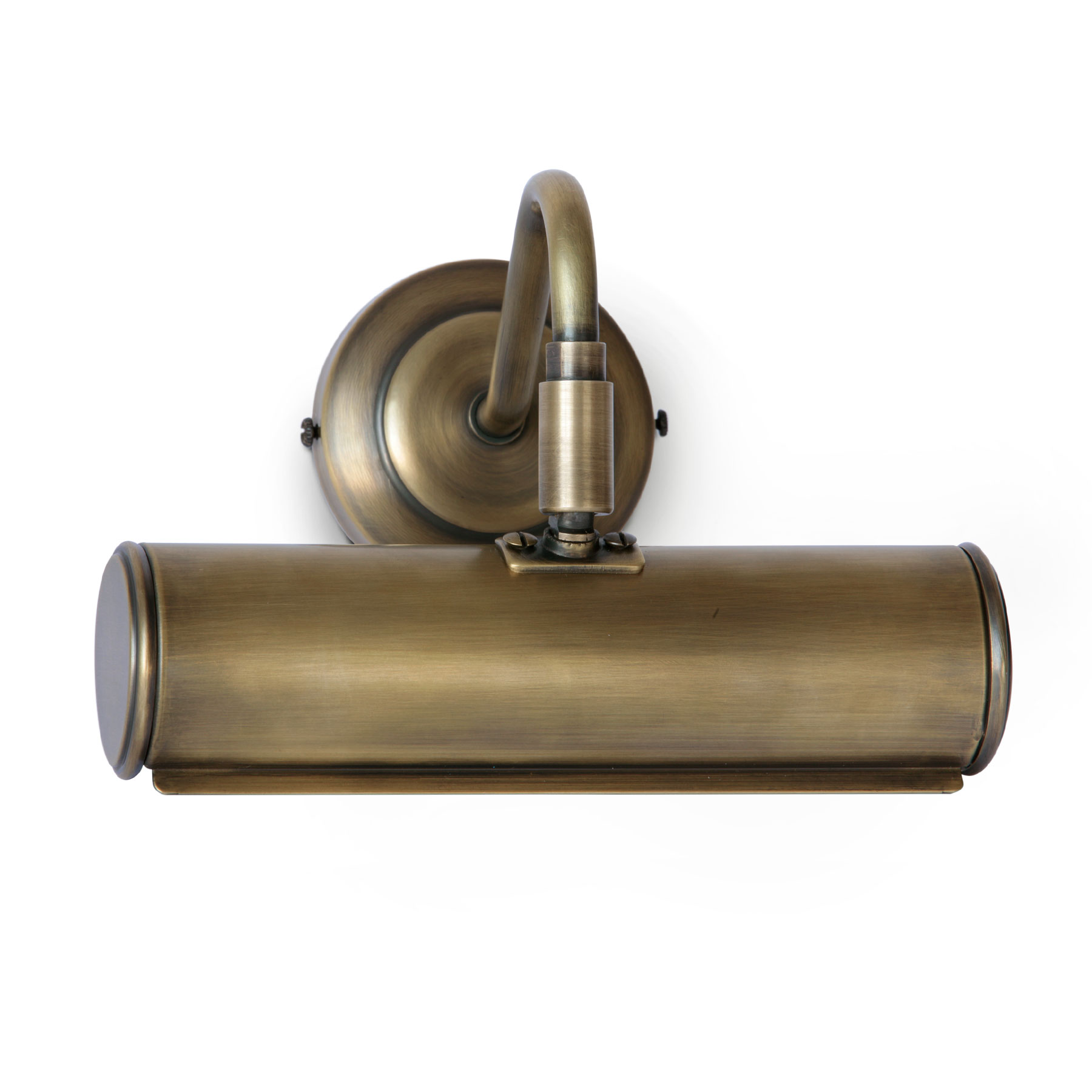 Small Art Nouveau Picture Light Made of Brass Small Art Nouveau Picture Light Made of Brass