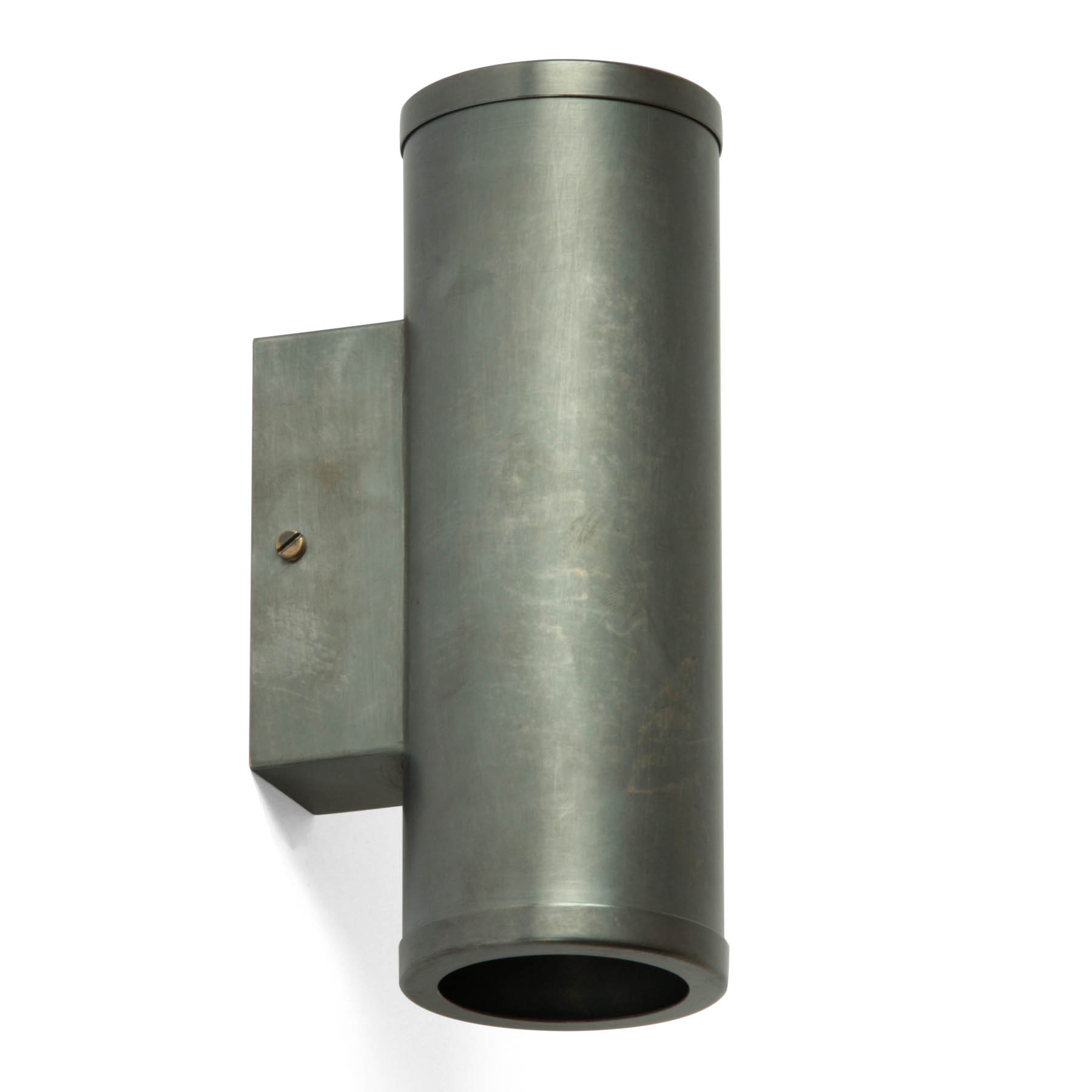 Handgefertigter Up-Down-Wandstrahler aus Messing Handgefertigter Up-Down-Wandstrahler aus Messing