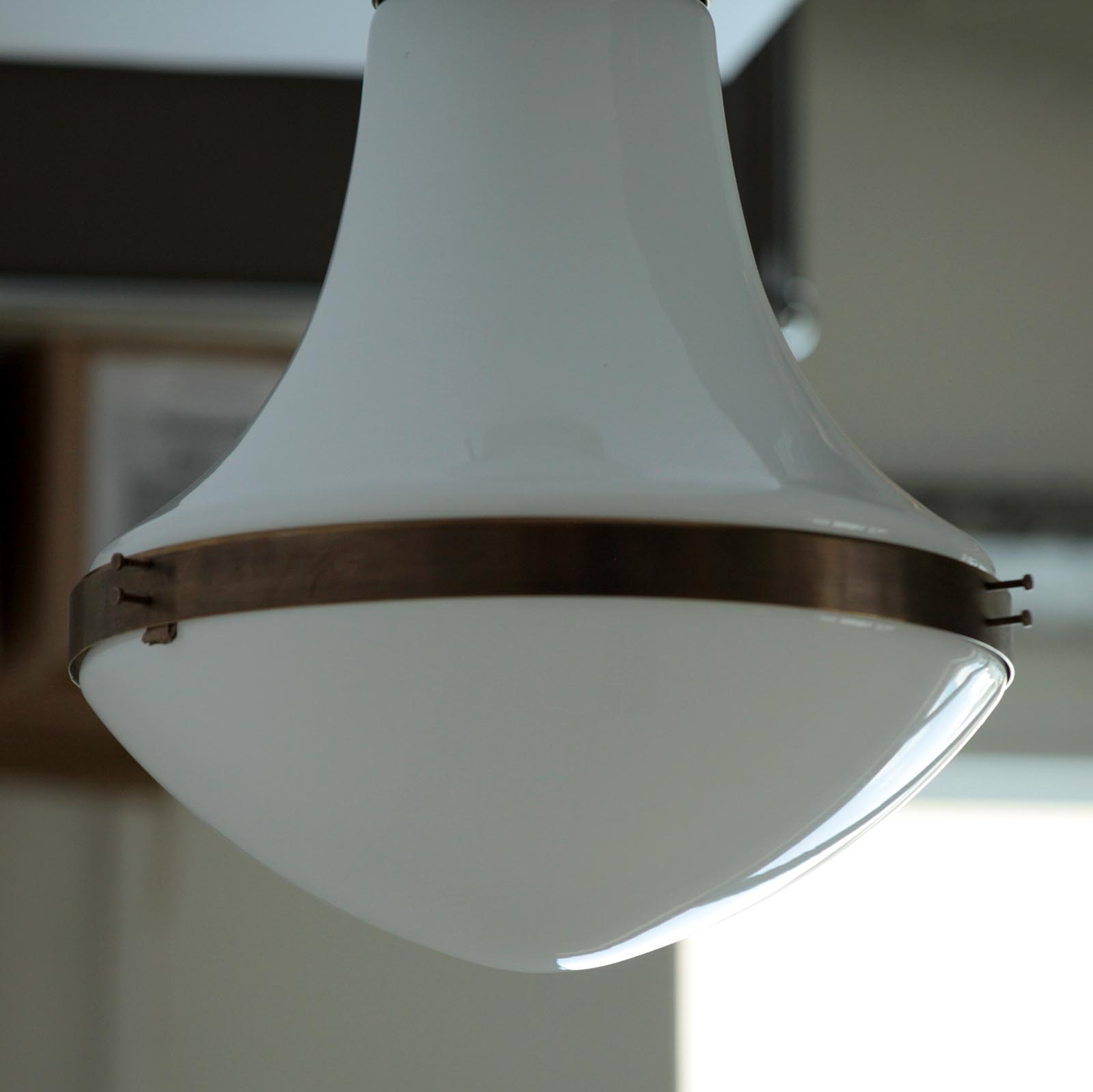 Luzette Ceiling Light Ø 30 cm: Antik handpatiniert (Altmessing)
