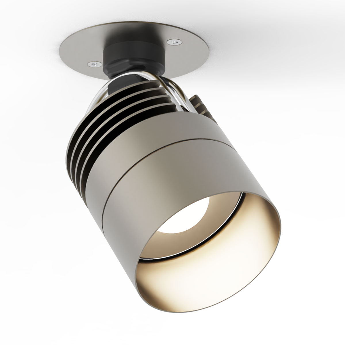 Bild 8: Bronze mit Blende MOD Recessed Deckenspot – Modulares Strahlersystem: Bronze mit Blende