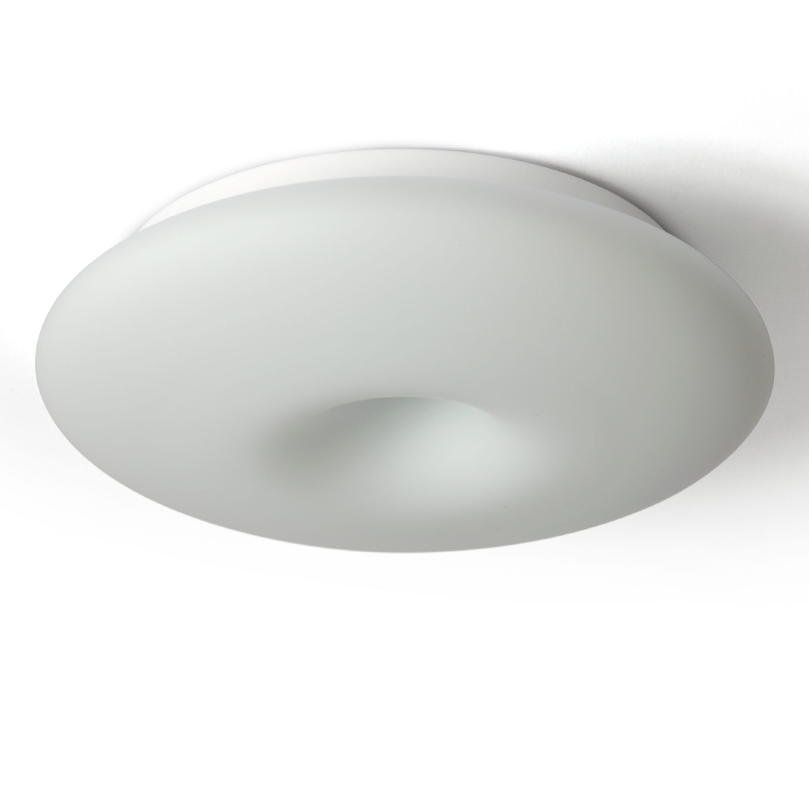 Ring-Deckenleuchte DONA aus mattem Opalglas, Ø 35/49 cm Ring-Deckenleuchte DONA aus mattem Opalglas, Ø 35/49 cm